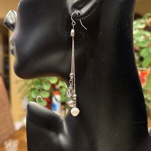 Elegant Silver Dangle Earrings